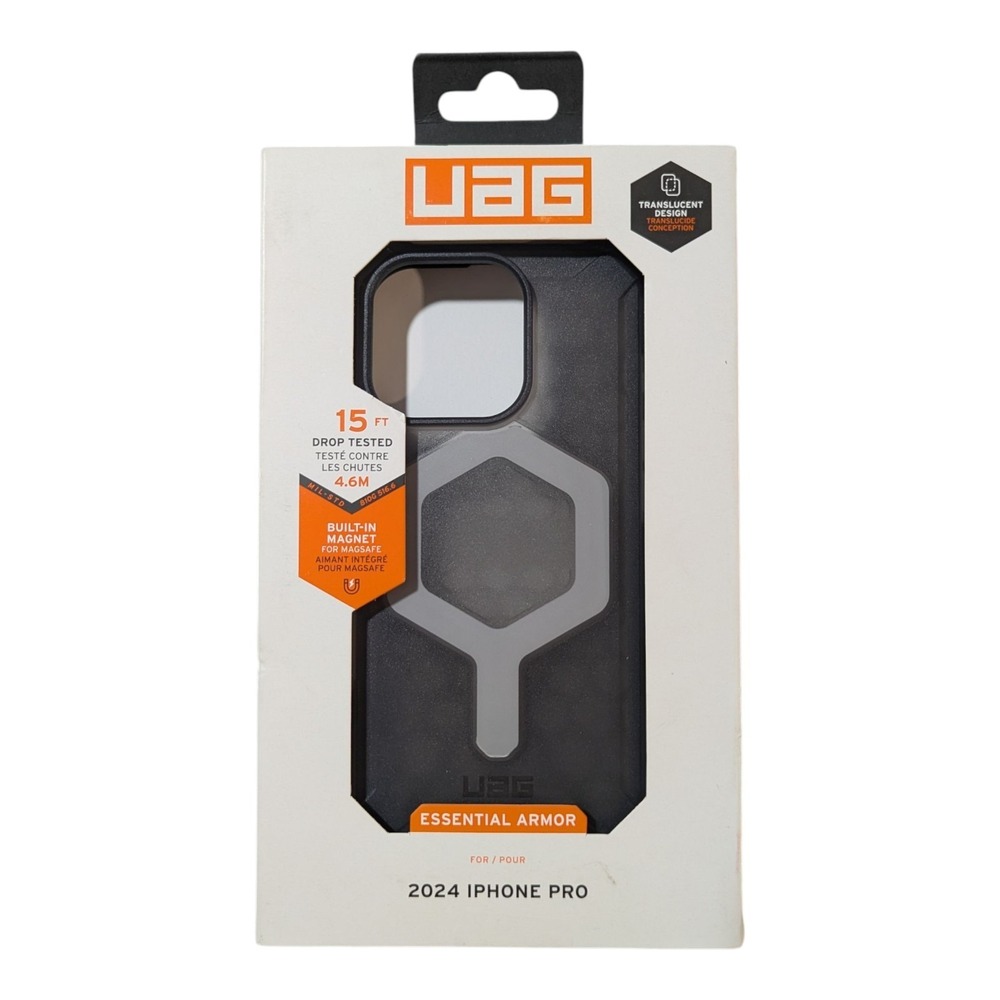 G4-P UAG Essential Armor Case W/Magsafe For Apple iPhone 16 Pro - Ash
